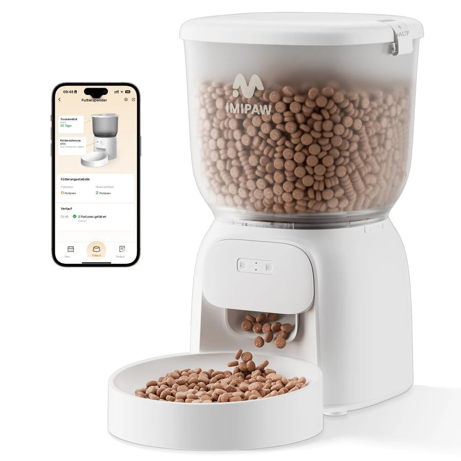 Miauvo Smart-Futterspender 4 L mit WLAN-App